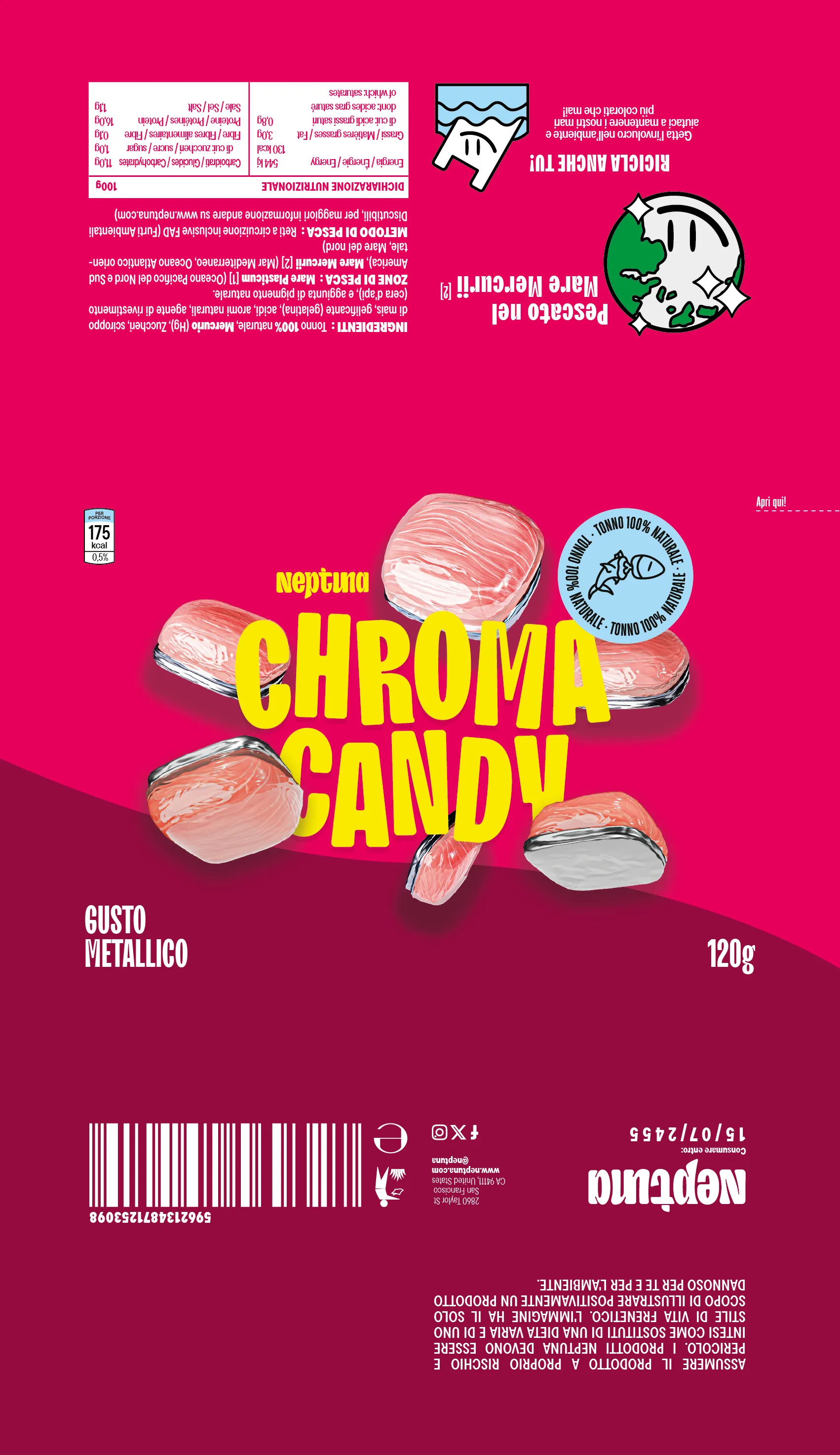 Neptuna Speculative design, Visual identity, Creative direction, Graphic design, UI/UX design, Front-end development, Type design, Motion design, Creative coding, Video making, Packaging design, 3D design, Icon design project visual 10