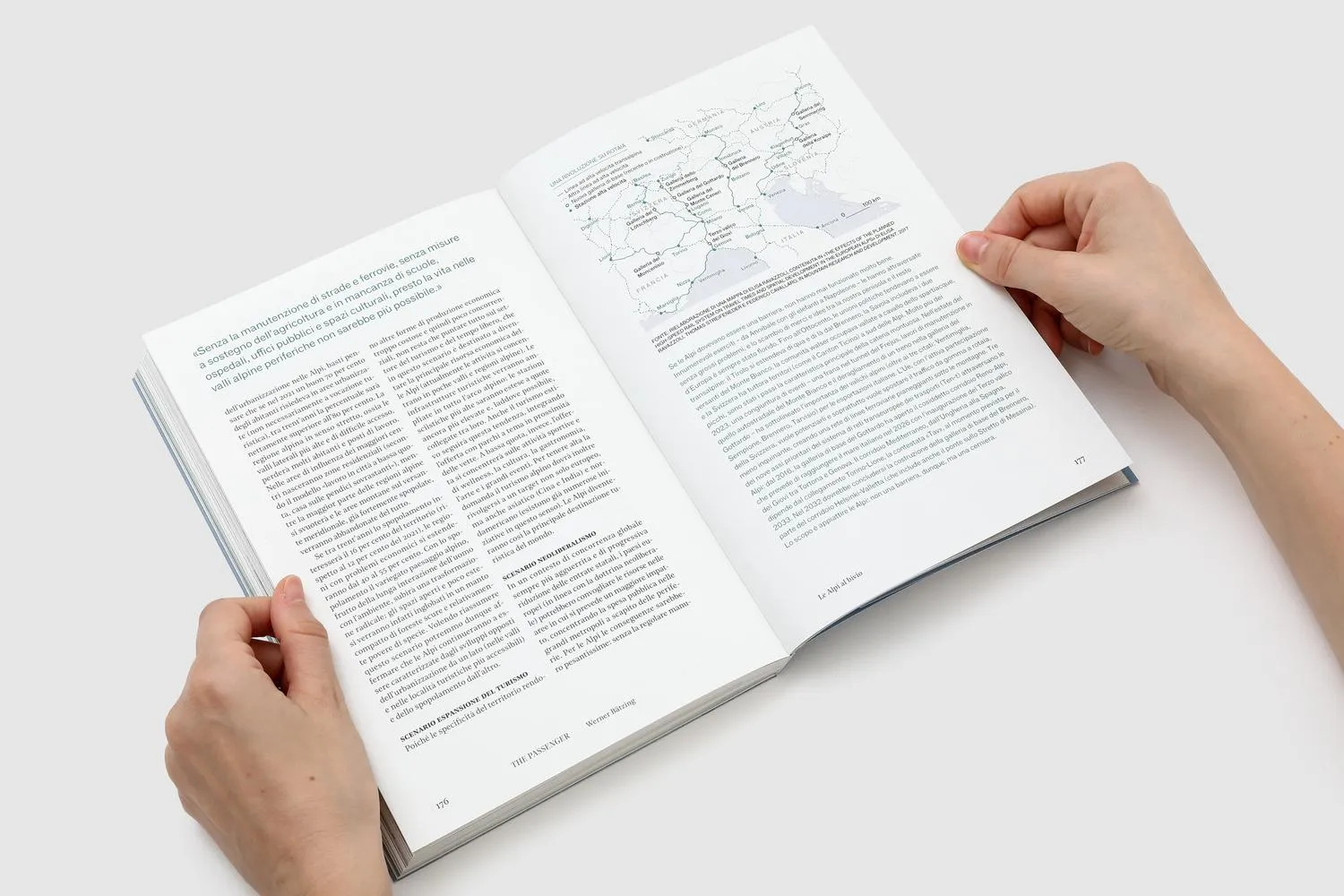 The Passenger Graphic design, Information design, Map design, Editorial design project visual 7