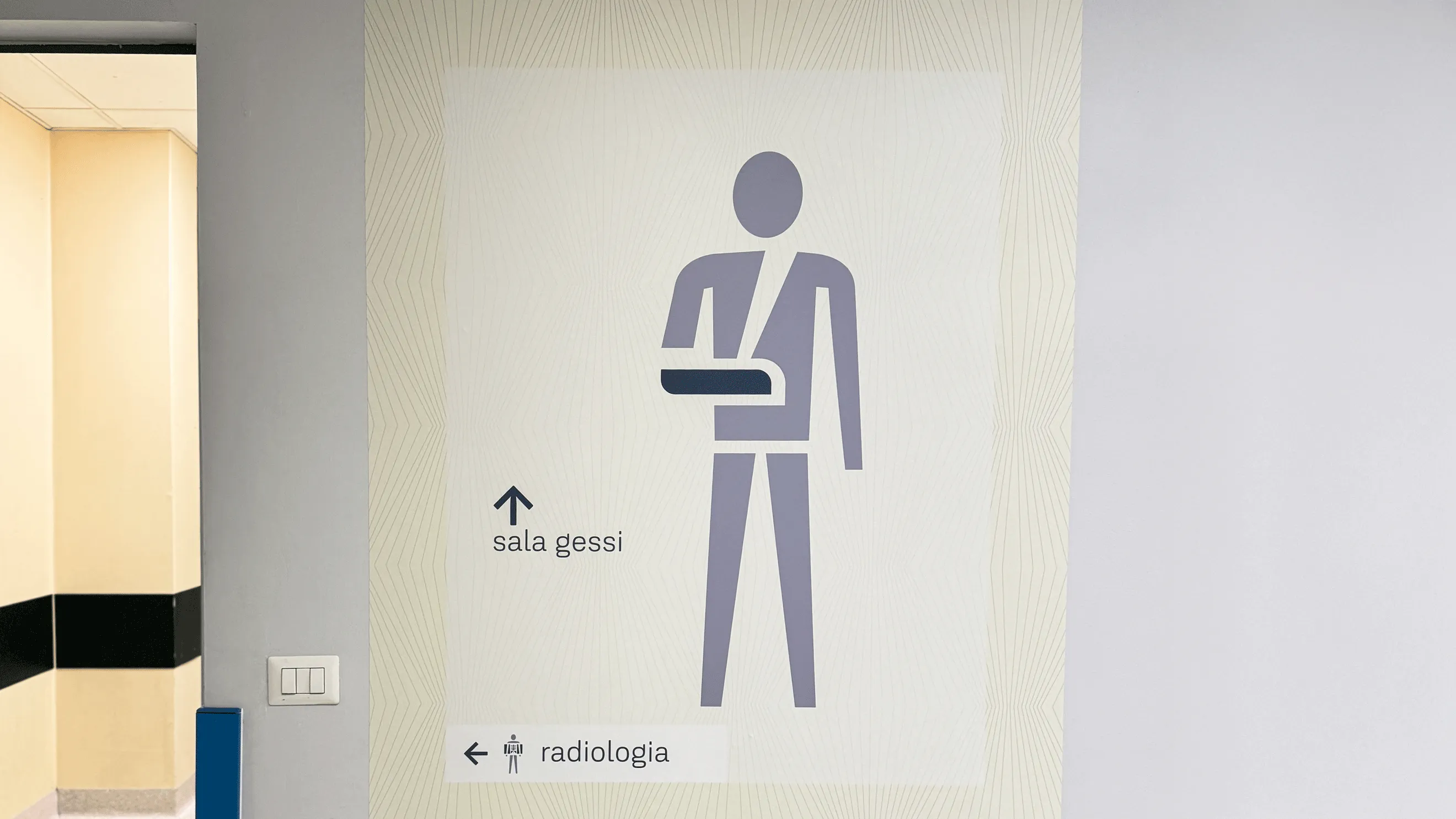 Emergency department of Lodi Graphic design, Information design, Wayfinding, Map design, Icon design project visual 8