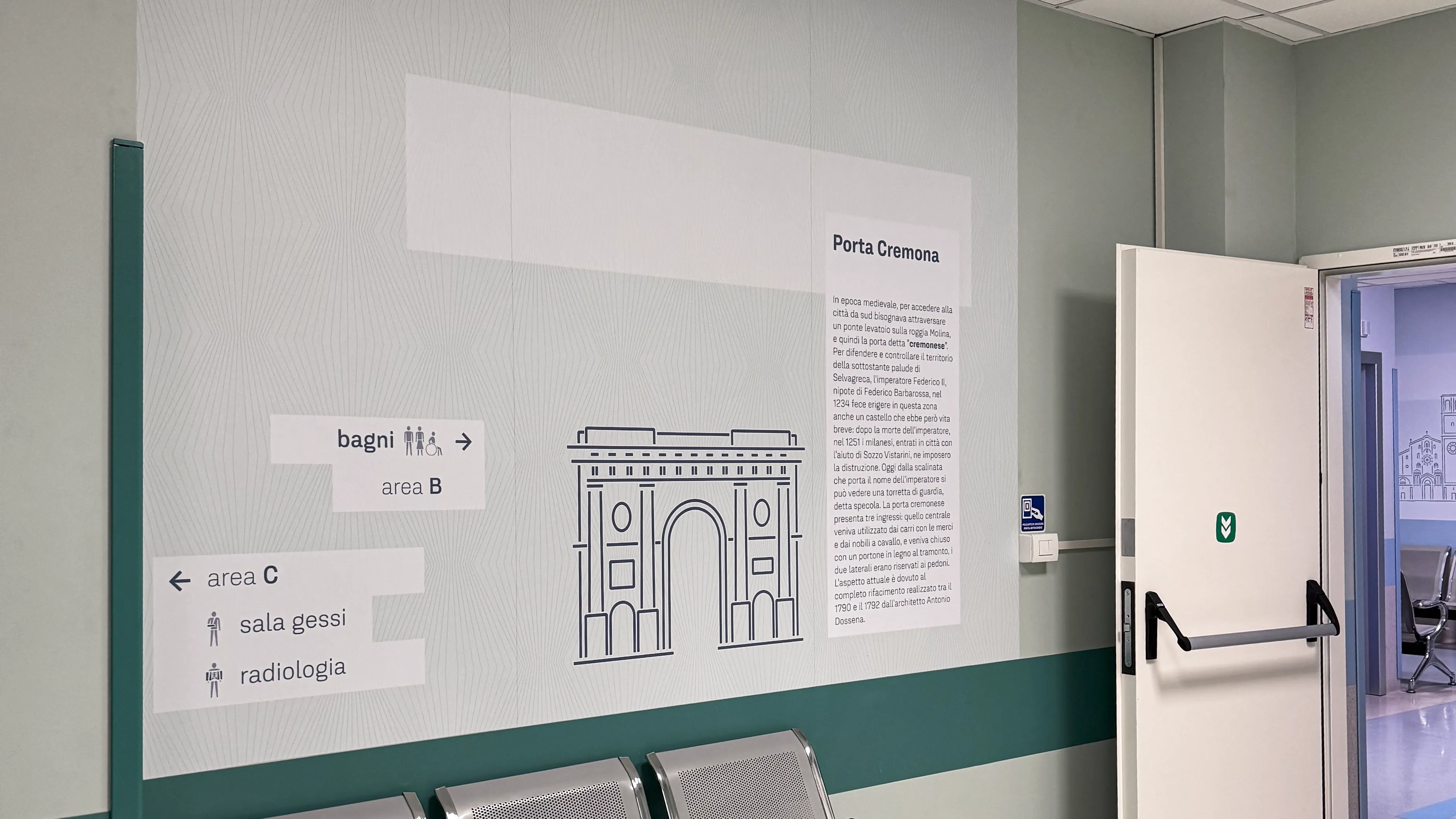 Emergency department of Lodi Graphic design, Information design, Wayfinding, Map design, Icon design project visual 10